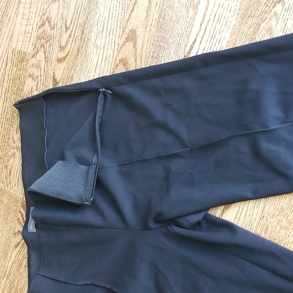 (4) Vince Camuto Classic Black Trousers Office Work Viscose Blend Skinny Work - Picture 8 of 10